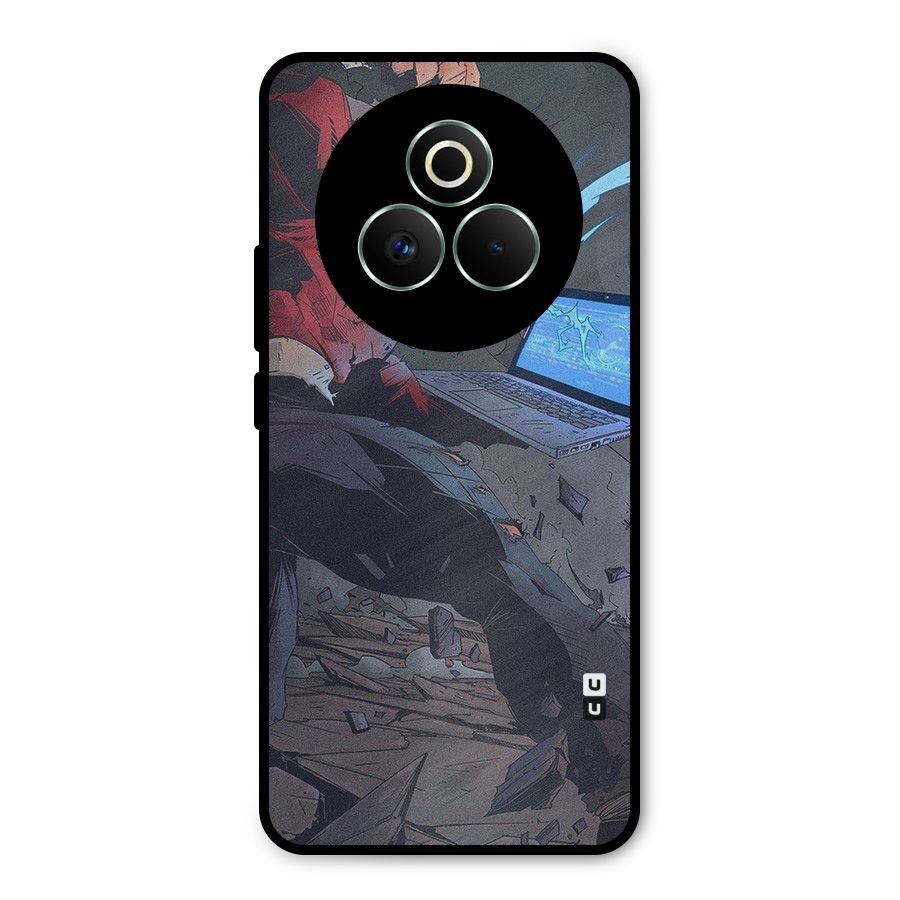Angry Programmer Metal Back Case for Realme P3 Pro