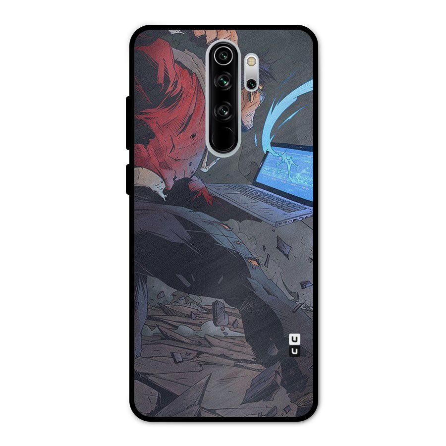 Angry Programmer Metal Back Case for Redmi Note 8 Pro