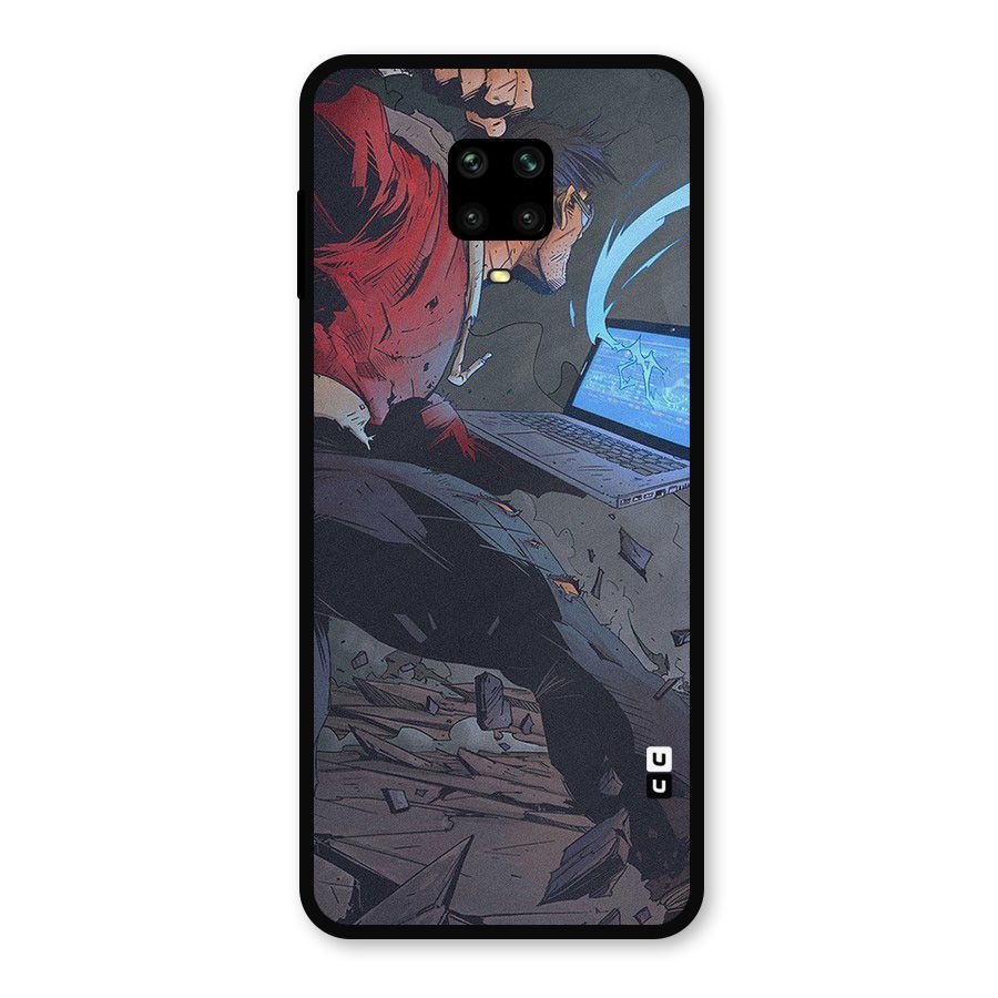 Angry Programmer Metal Back Case for Redmi Note 9 Pro