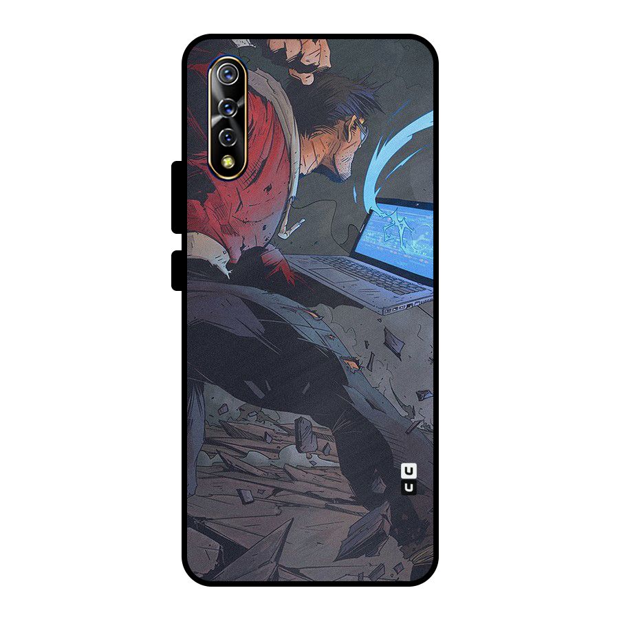 Angry Programmer Metal Back Case for Vivo S1