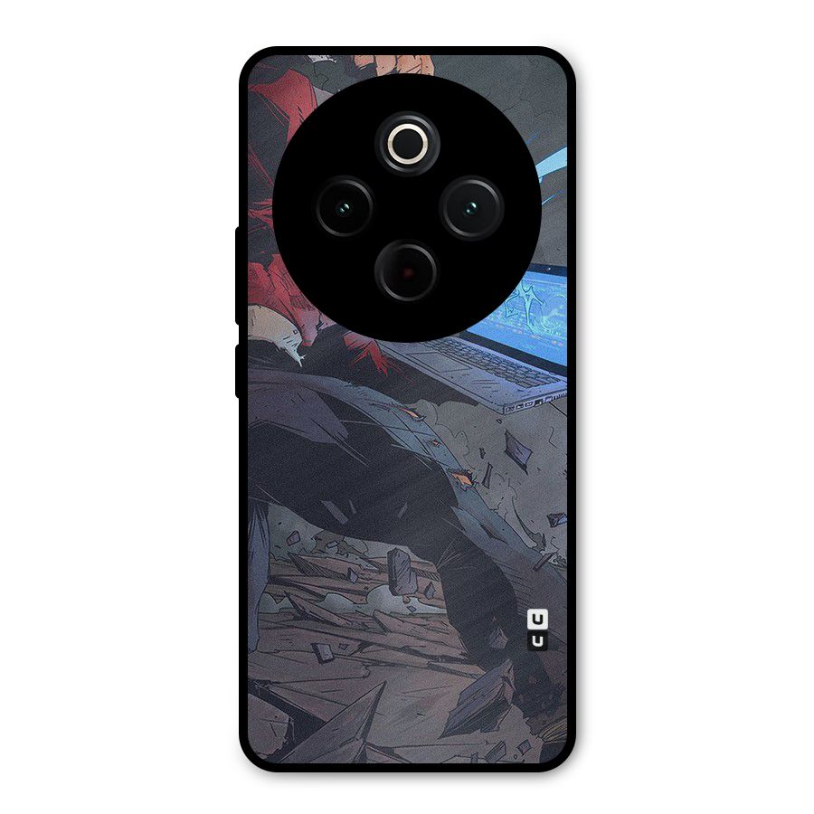 Angry Programmer Metal Back Case for Vivo T4