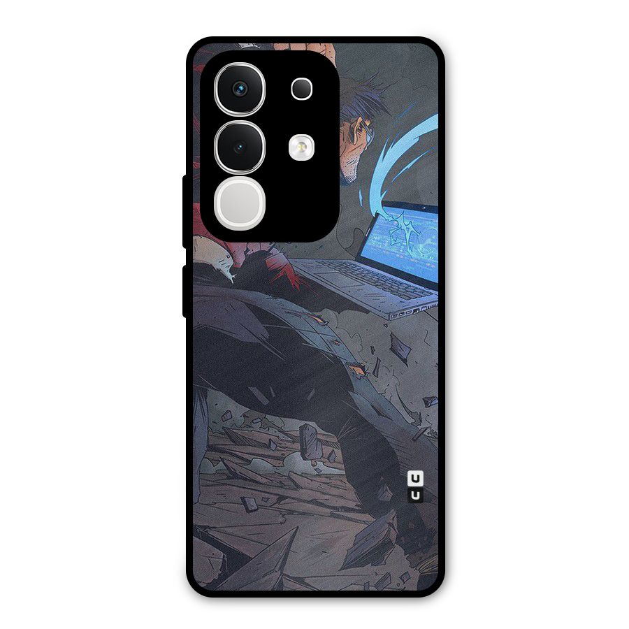 Angry Programmer Metal Back Case for Vivo T4x