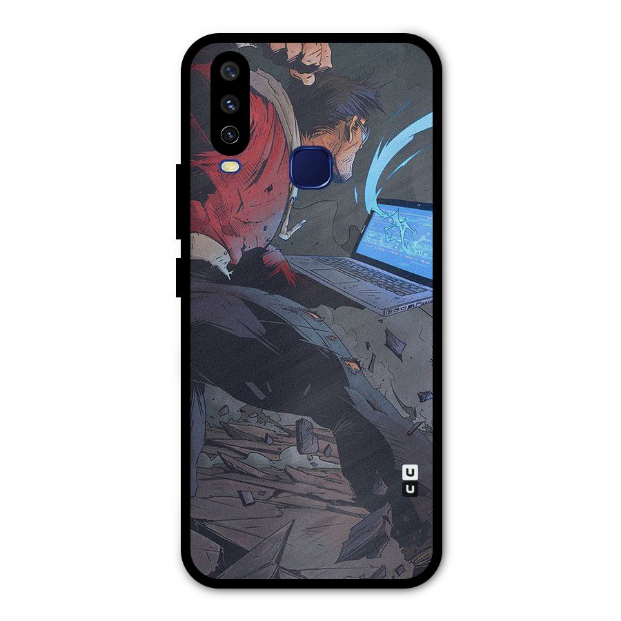Angry Programmer Metal Back Case for Vivo V17