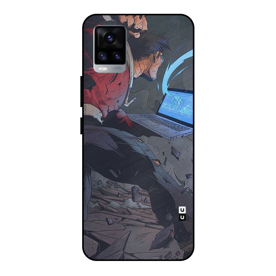 Angry Programmer Metal Back Case for Vivo V20