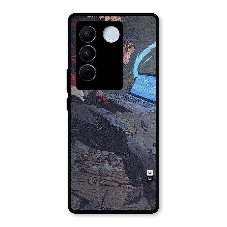 Angry Programmer Metal Back Case for Vivo V27