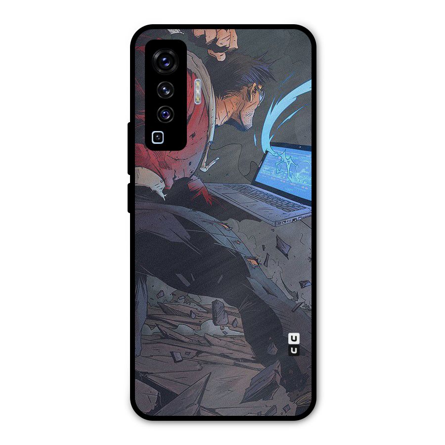 Angry Programmer Metal Back Case for Vivo X50