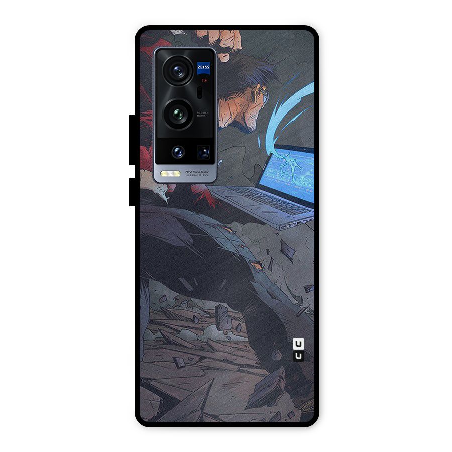 Angry Programmer Metal Back Case for Vivo X60 Pro Plus