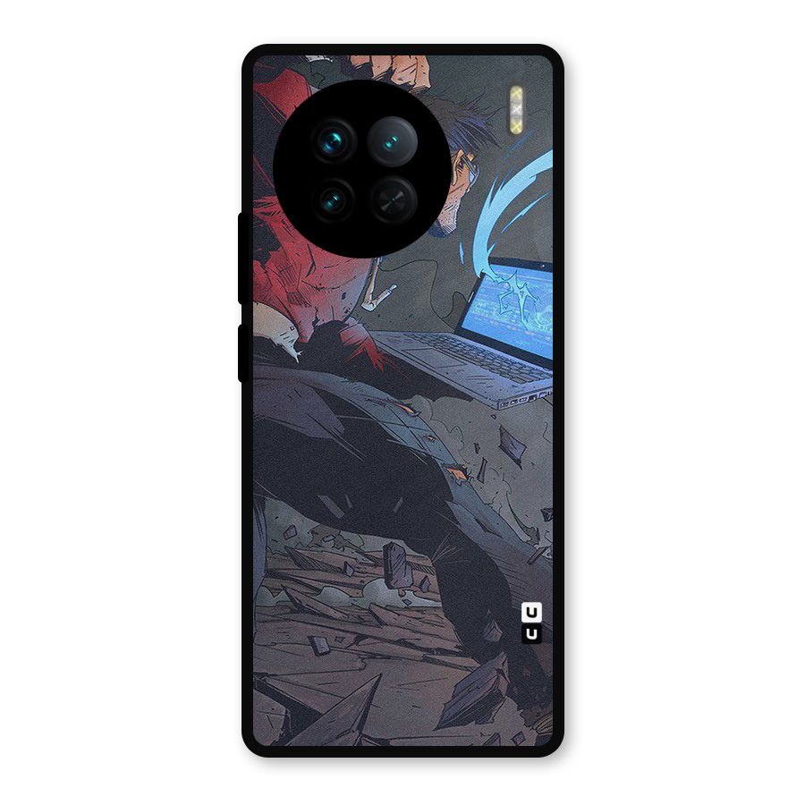 Angry Programmer Metal Back Case for Vivo X90