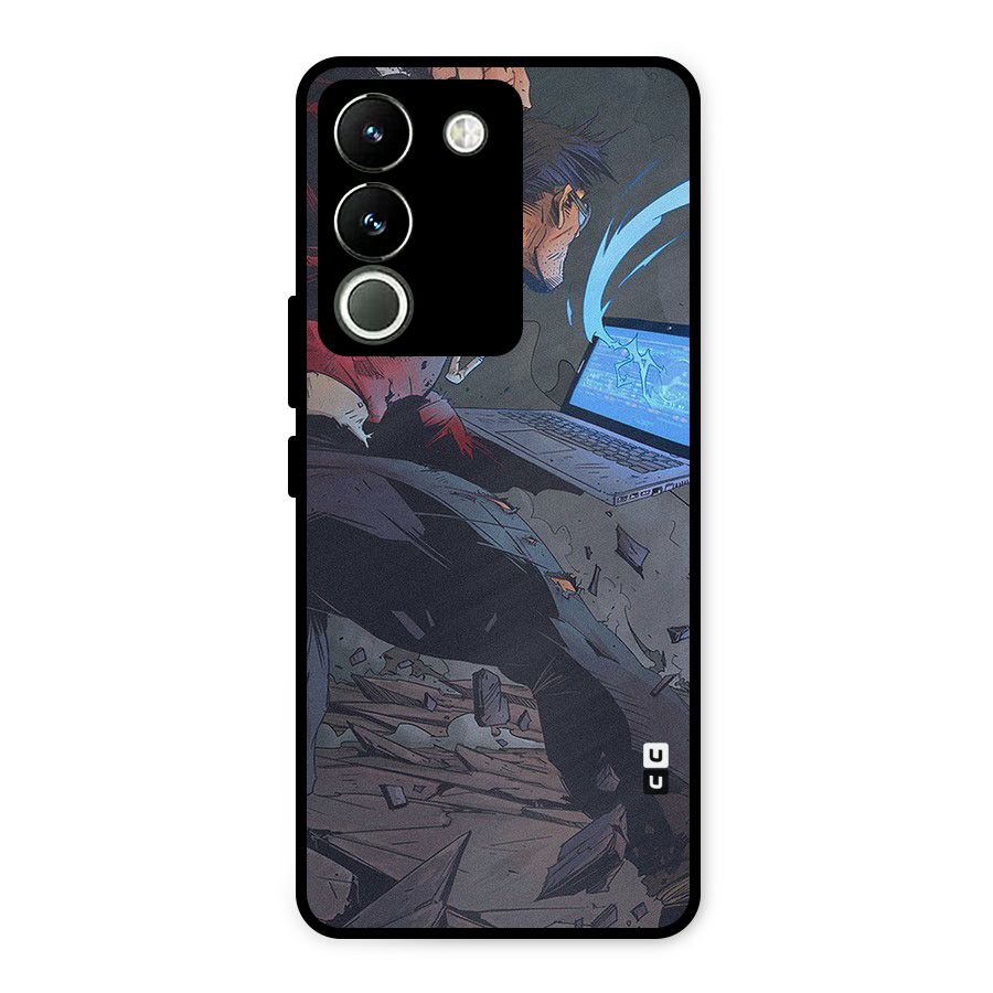 Angry Programmer Metal Back Case for Vivo Y200