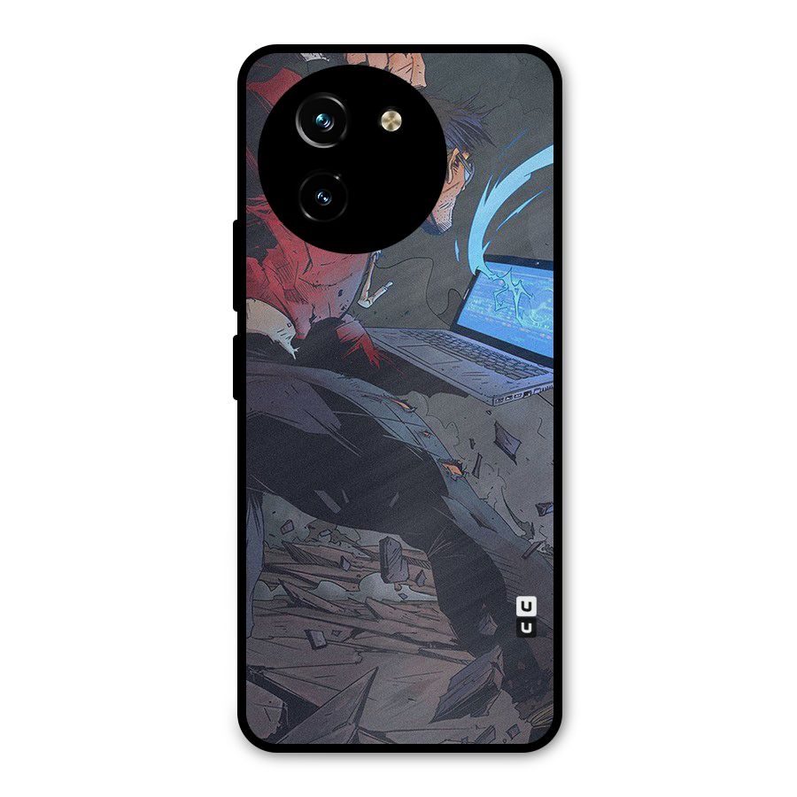 Angry Programmer Metal Back Case for Vivo Y200i