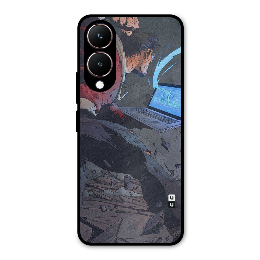 Angry Programmer Metal Back Case for Vivo Y28