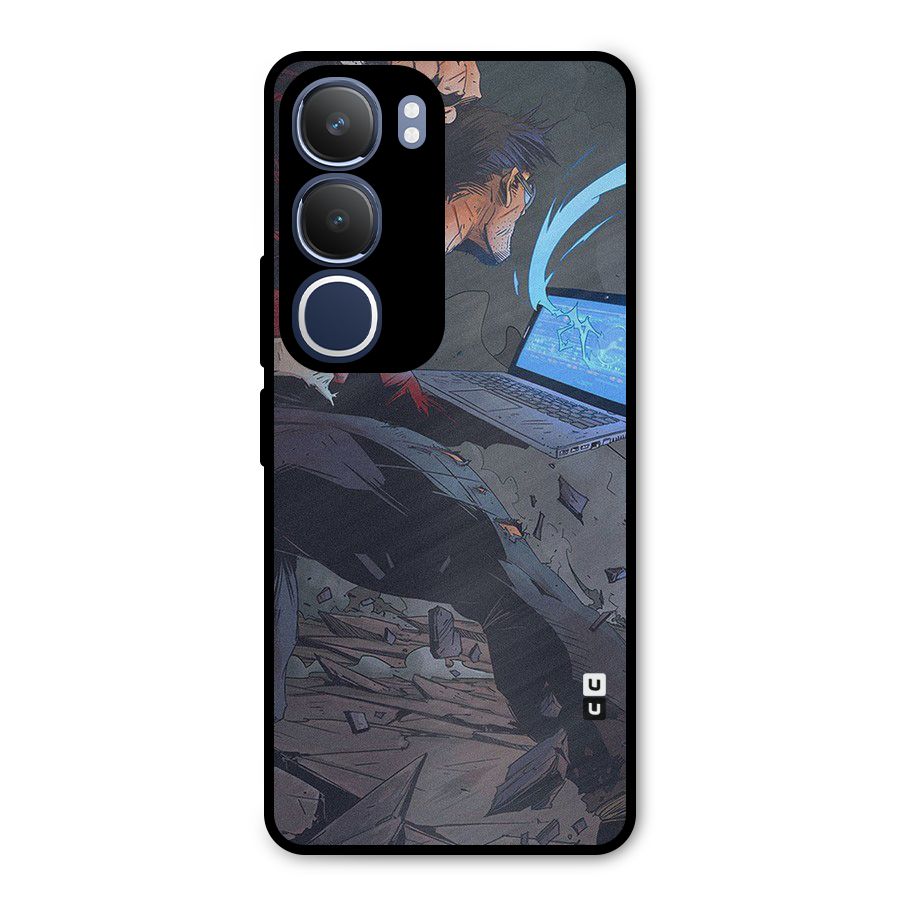 Angry Programmer Metal Back Case for Vivo Y29