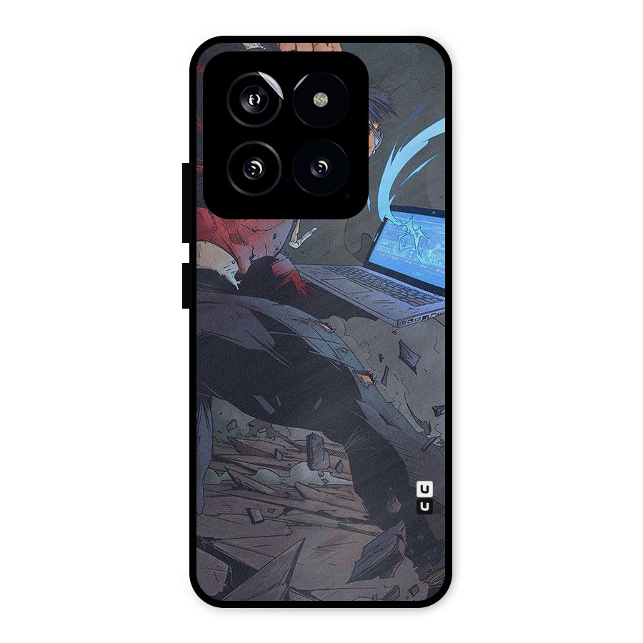 Angry Programmer Metal Back Case for Xiaomi 14