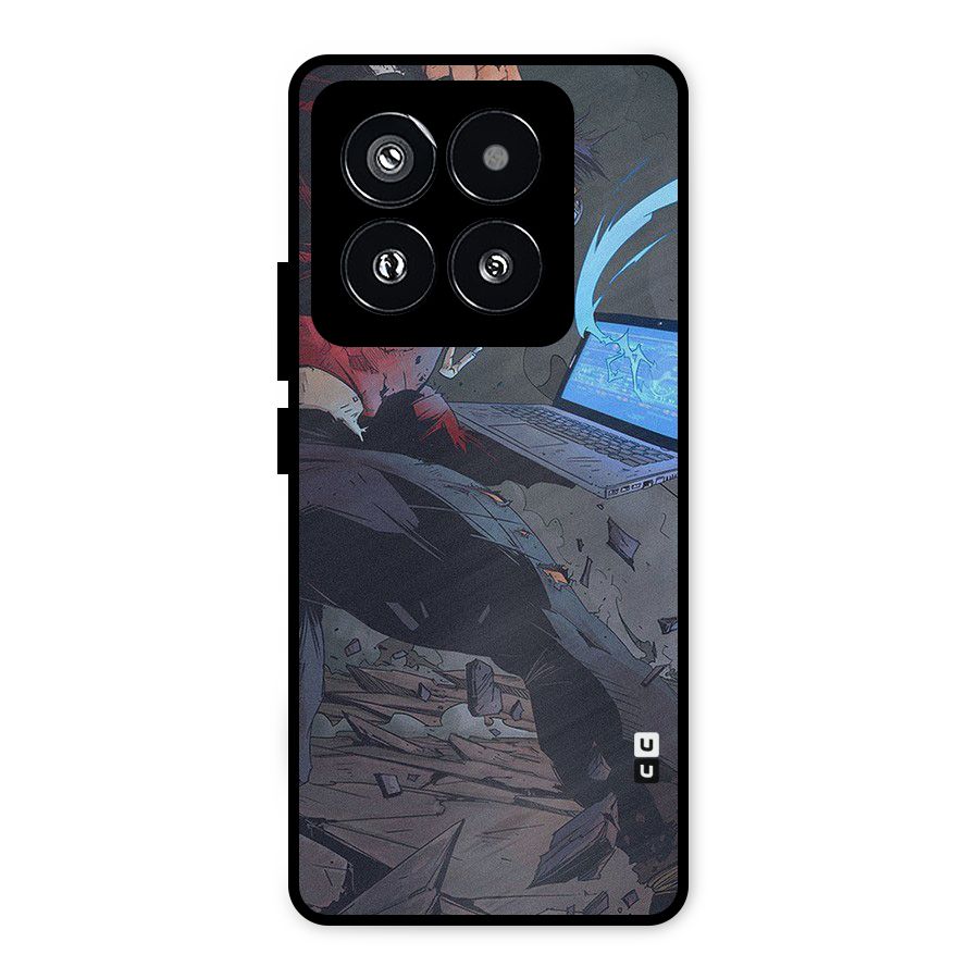 Angry Programmer Metal Back Case for Xiaomi 14 Pro