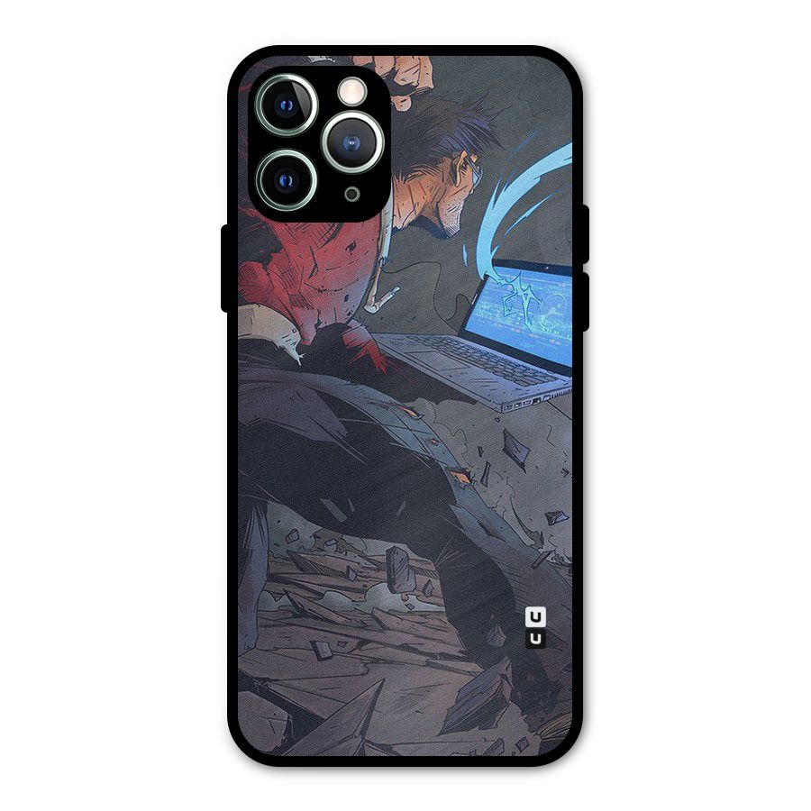 Angry Programmer Metal Back Case for iPhone 11 Pro Max