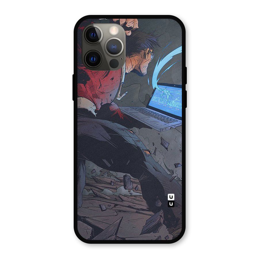 Angry Programmer Metal Back Case for iPhone 12 Pro