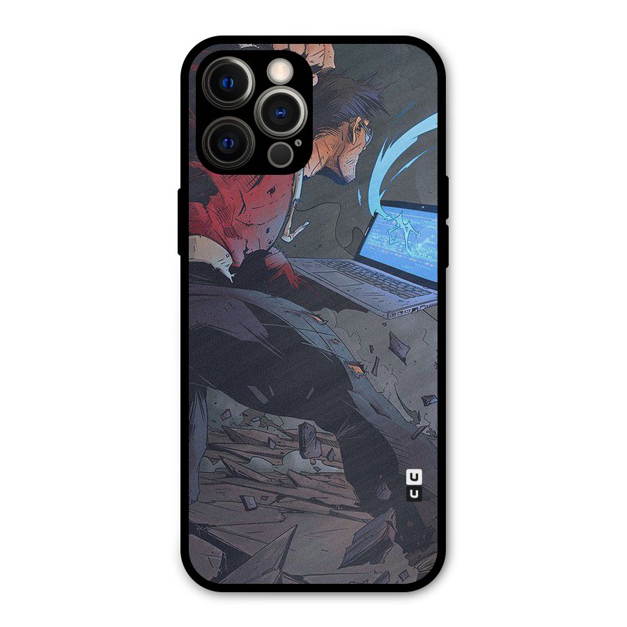 Angry Programmer Metal Back Case for iPhone 12 Pro Max