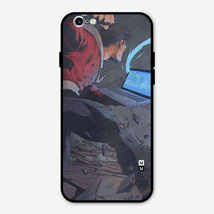 Angry Programmer Metal Back Case for iPhone 6 6s