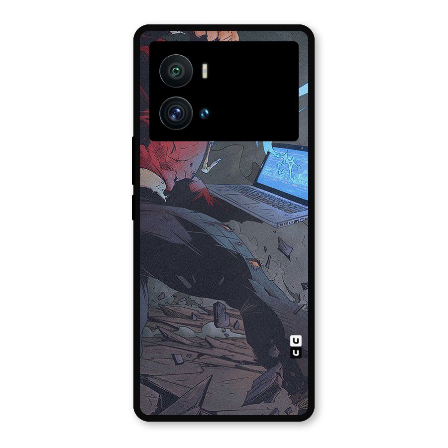 Angry Programmer Metal Back Case for iQOO 9 Pro