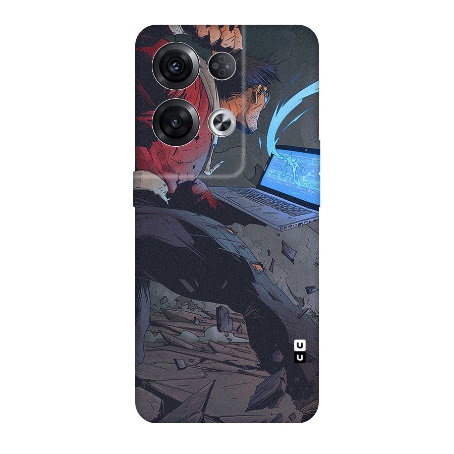 Angry Programmer Original Polycarbonate Back Case for Oppo Reno8 Pro 5G