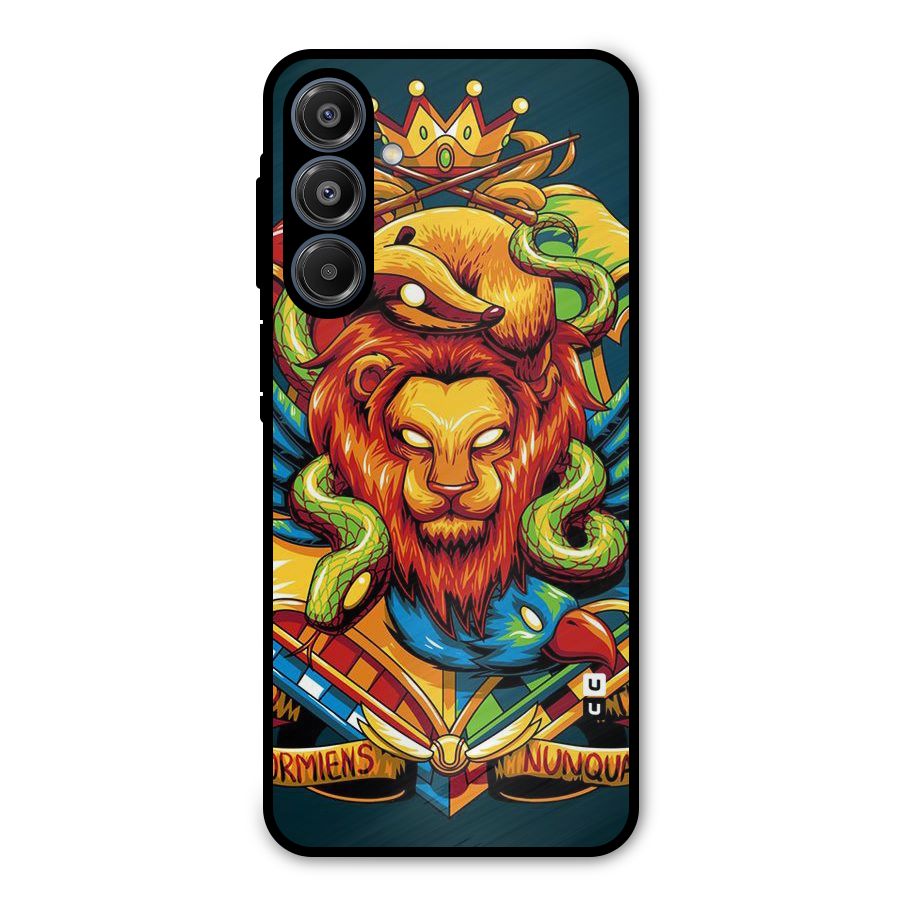 Animal Art Metal Back Case for Galaxy A16 5G