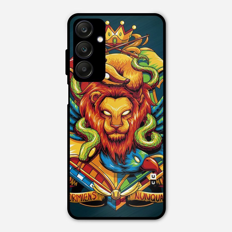 Animal Art Metal Back Case for Galaxy A25 5G
