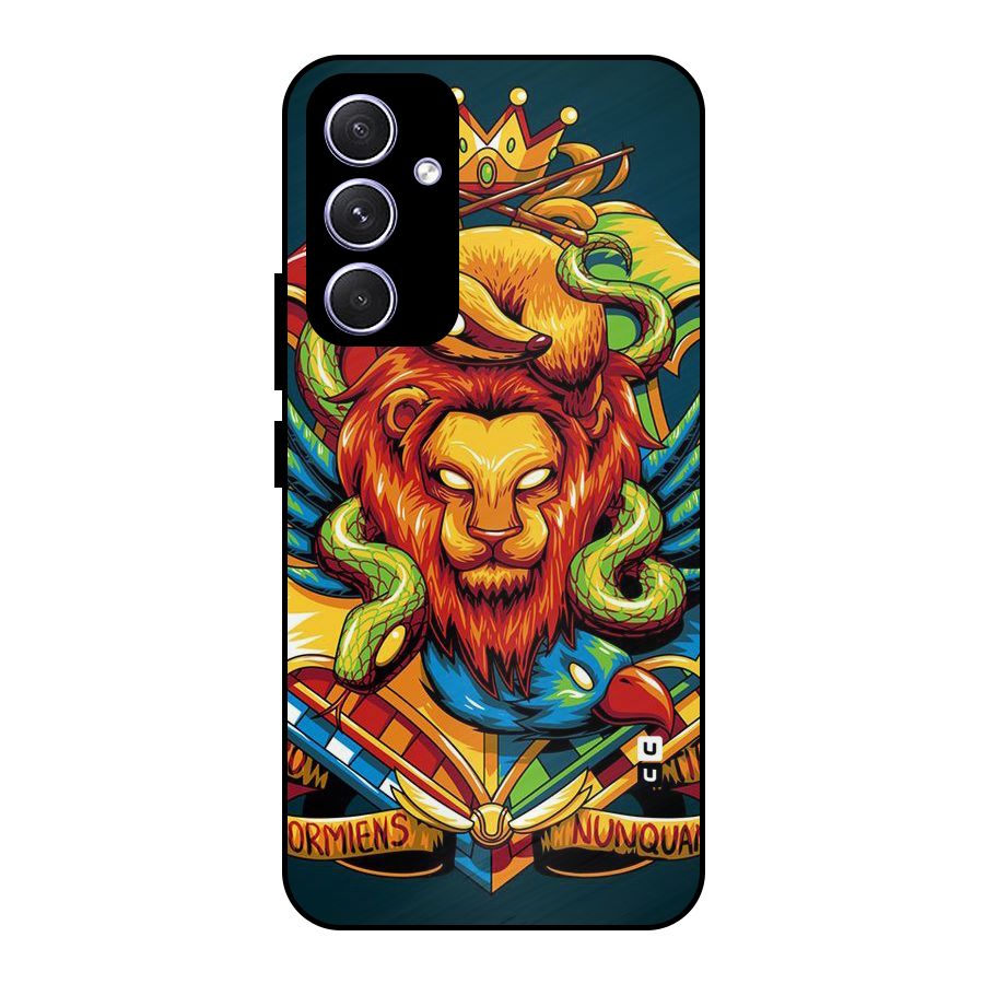 Animal Art Metal Back Case for Galaxy A54