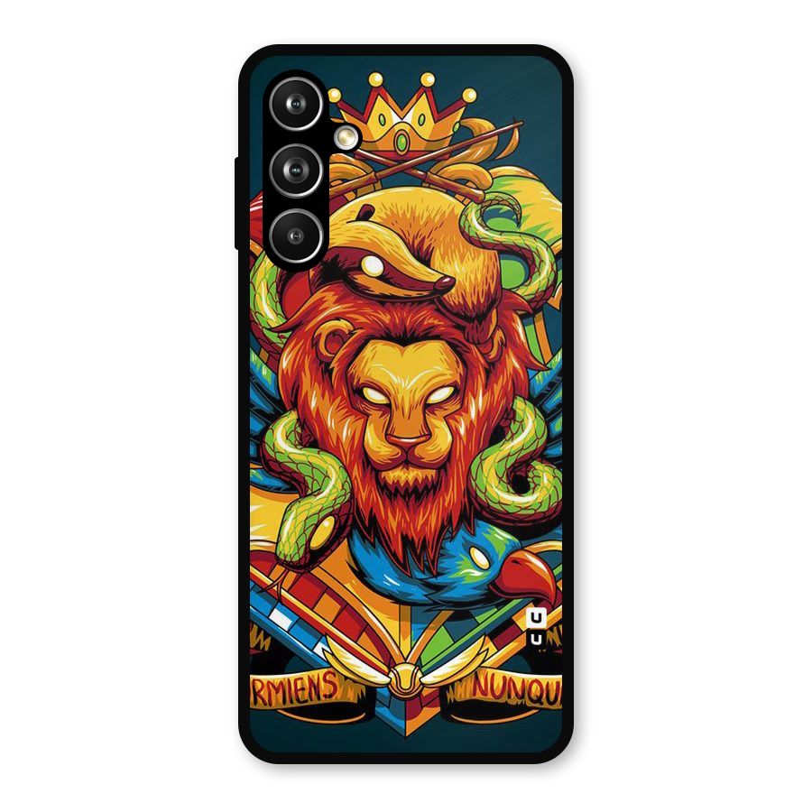 Animal Art Metal Back Case for Galaxy F54