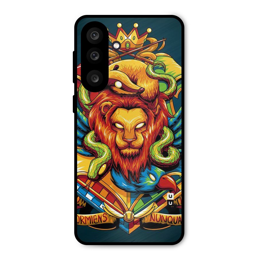 Animal Art Metal Back Case for Galaxy M56