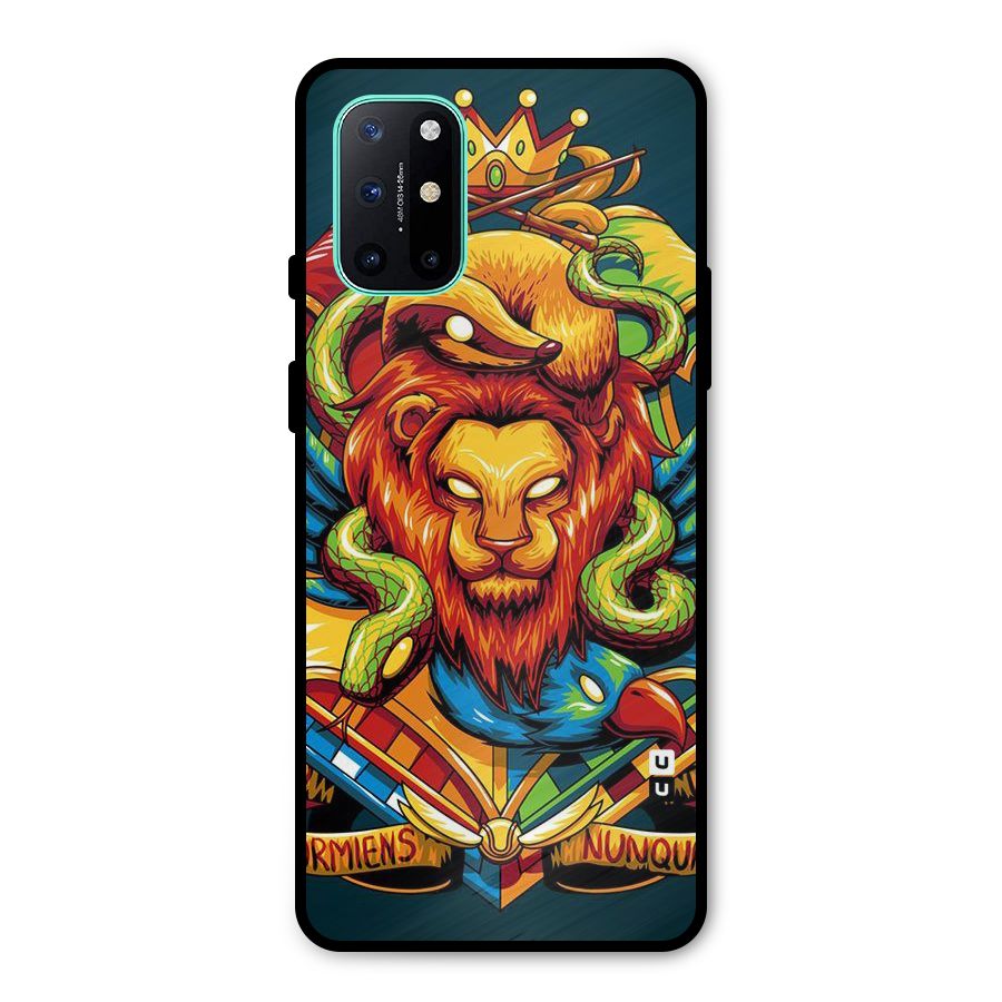 Animal Art Metal Back Case for OnePlus 8T