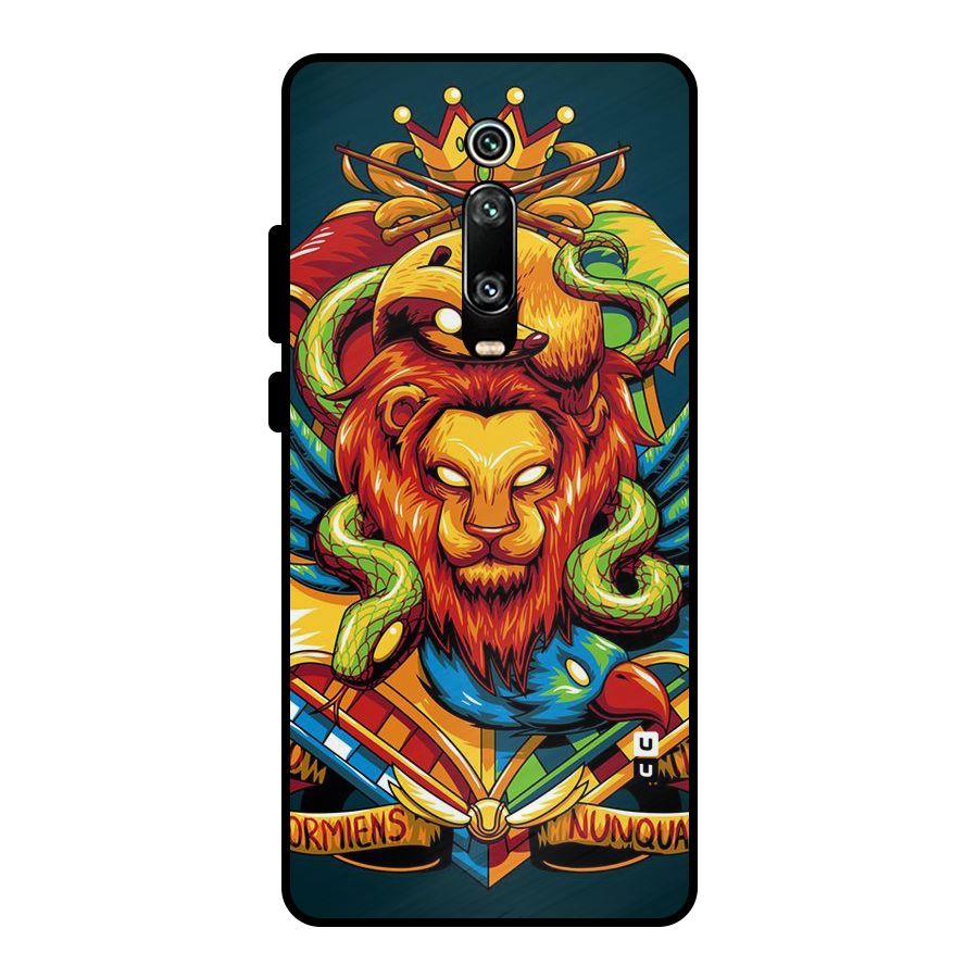 Animal Art Metal Back Case for Redmi K20