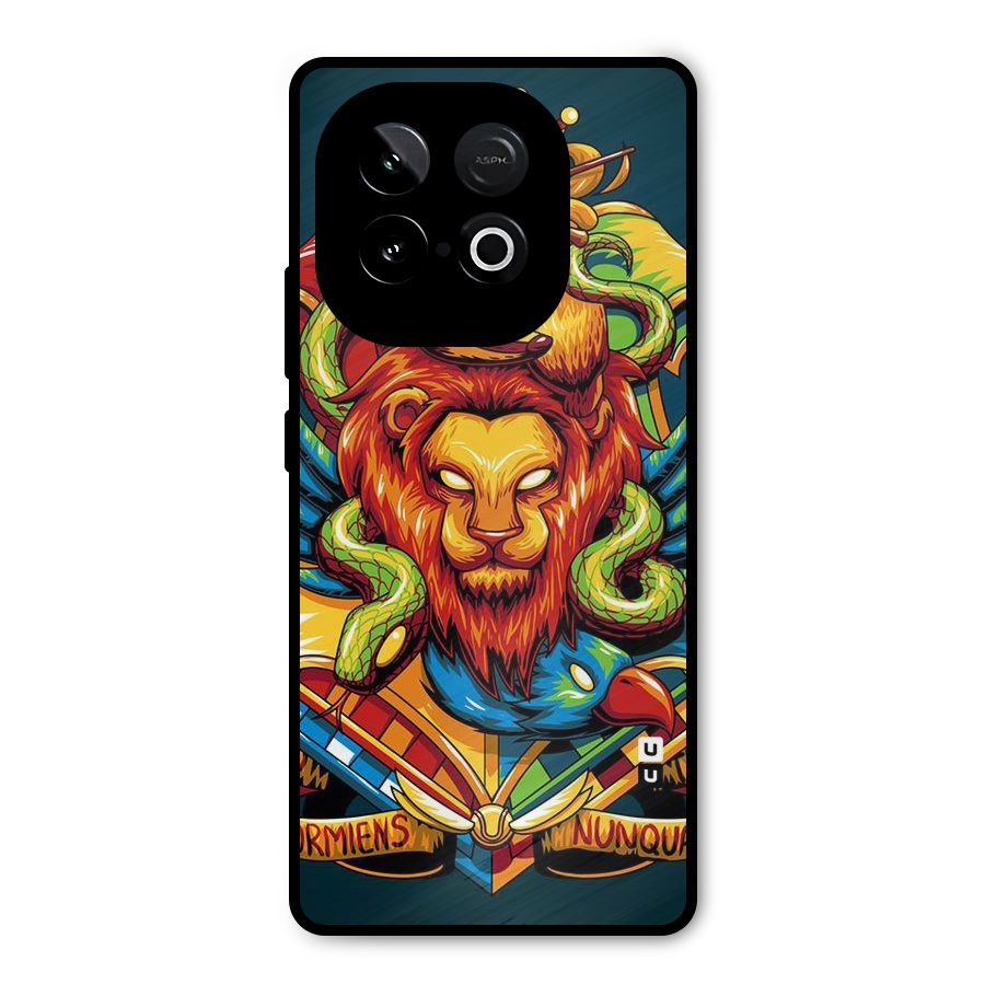 Animal Art Metal Back Case for iQOO Neo 10
