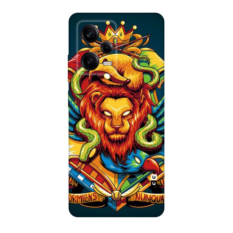 Animal Art Original Polycarbonate Back Case for Redmi Note 12 Pro