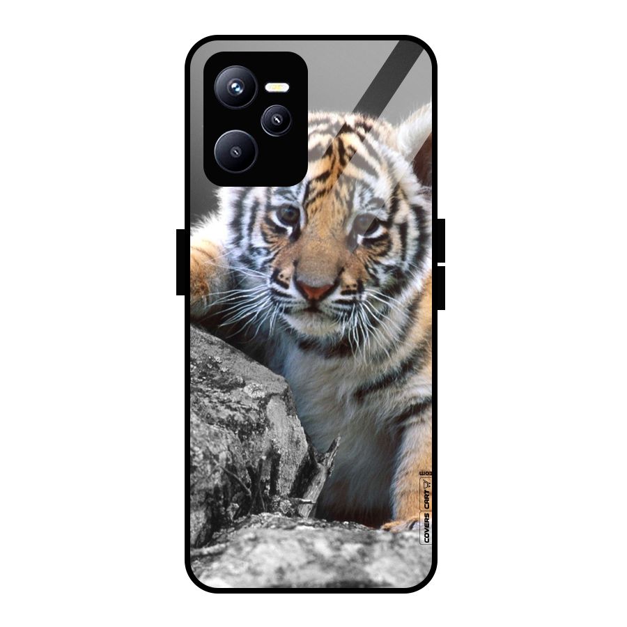 Animal Beauty Glass Back Case for Realme C35