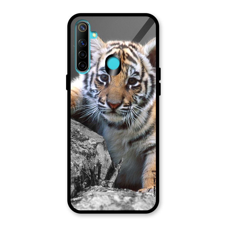 Animal Beauty Glass Back Case for Realme Narzo 10