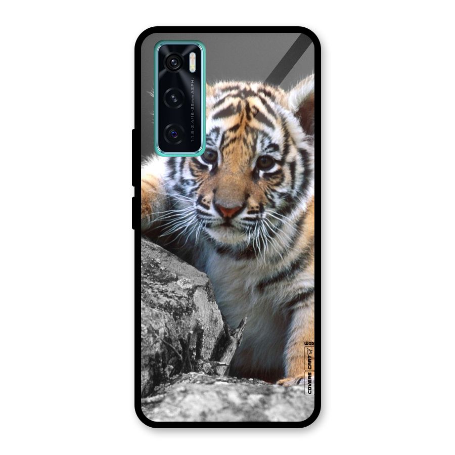 Animal Beauty Glass Back Case for Vivo V20 SE