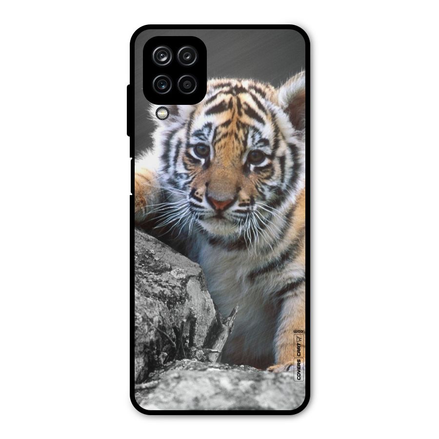 Animal Beauty Metal Back Case for Galaxy A12