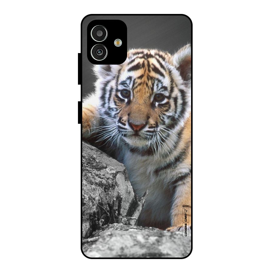 Animal Beauty Metal Back Case for Galaxy M13 5G