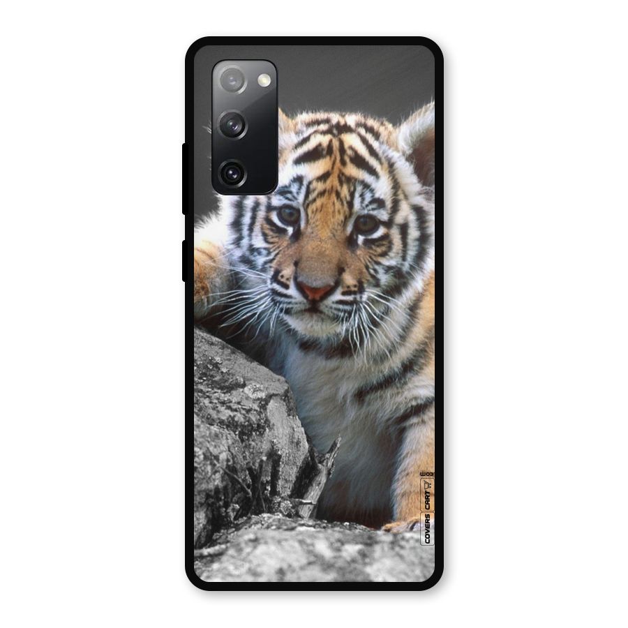 Animal Beauty Metal Back Case for Galaxy S20 FE 5G