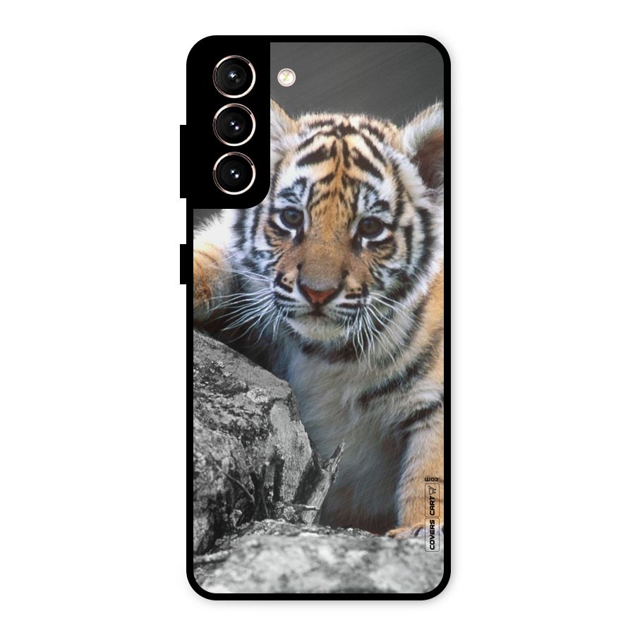 Animal Beauty Metal Back Case for Galaxy S21 5G