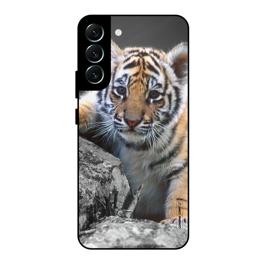 Animal Beauty Metal Back Case for Galaxy S22 Plus 5G