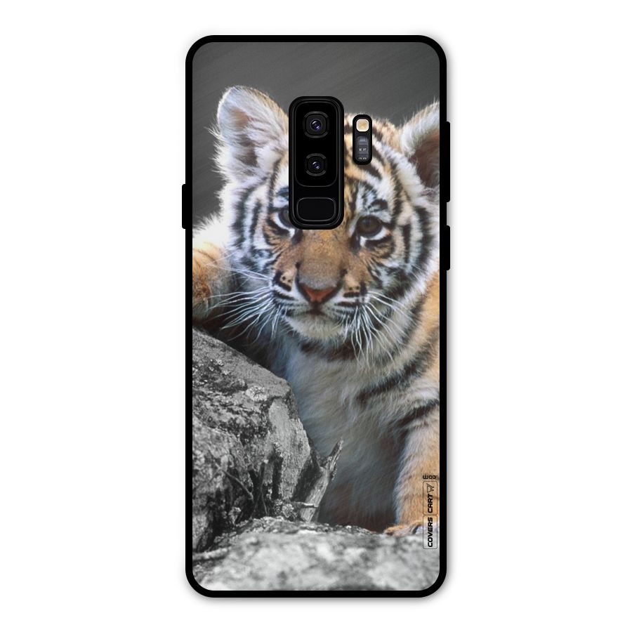 Animal Beauty Metal Back Case for Galaxy S9 Plus