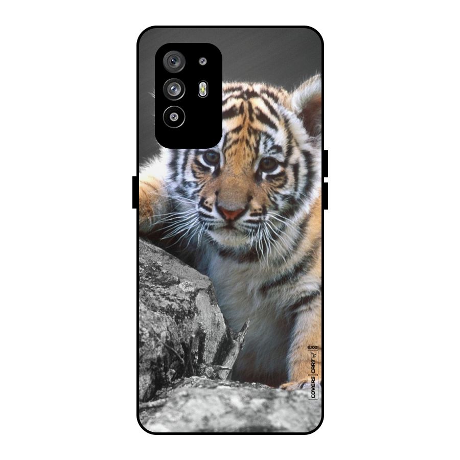 Animal Beauty Metal Back Case for Oppo F19 Pro Plus 5G