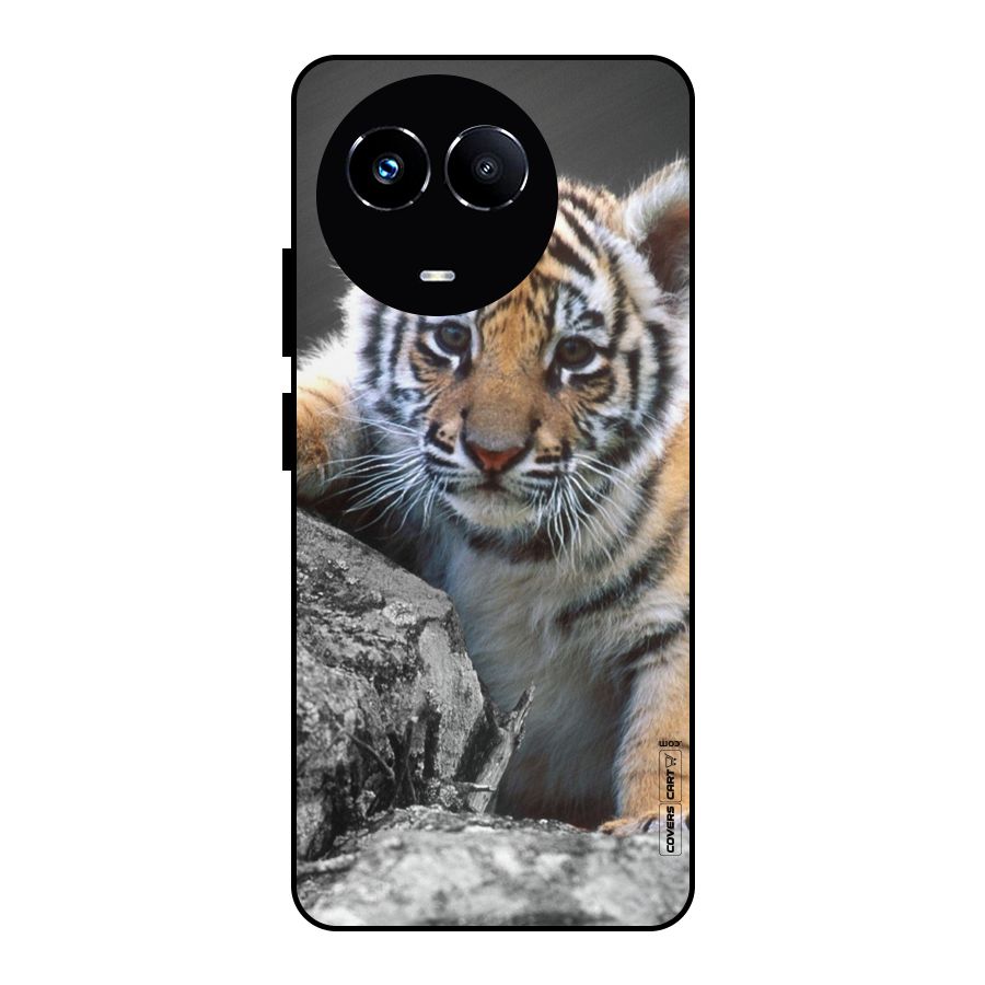 Animal Beauty Metal Back Case for Realme 11X