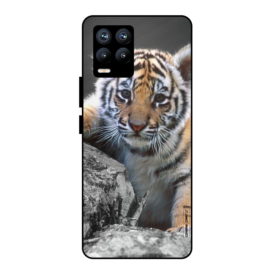 Animal Beauty Metal Back Case for Realme 8 Pro