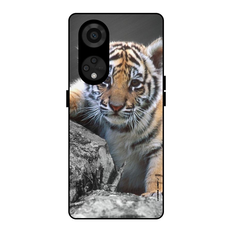 Animal Beauty Metal Back Case for Reno8 T 5G