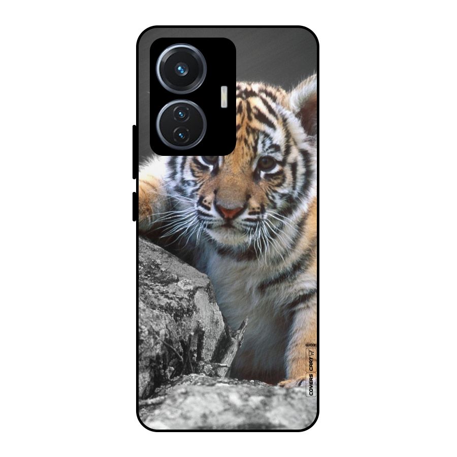 Animal Beauty Metal Back Case for Vivo T1 44W
