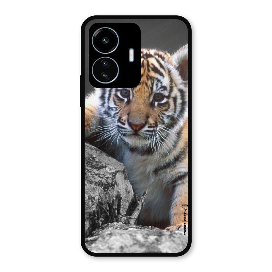 Animal Beauty Metal Back Case for vivo iQOO Z6 Lite 5G