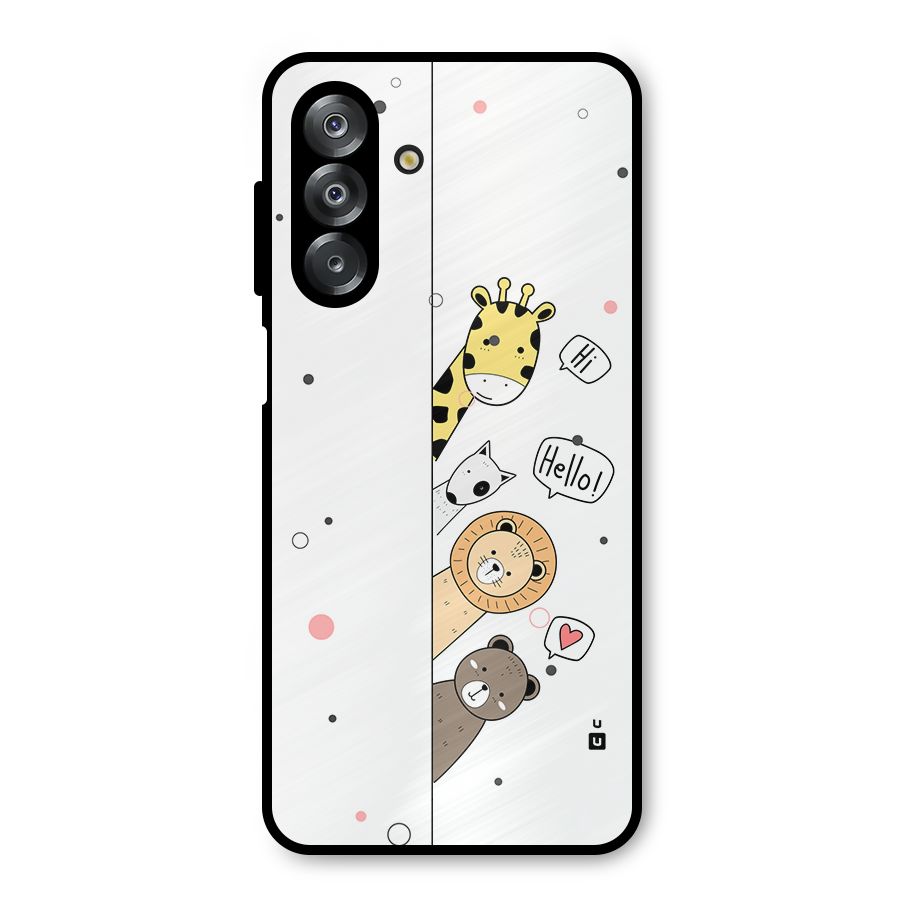 Animal Greetings Metal Back Case for Galaxy A26