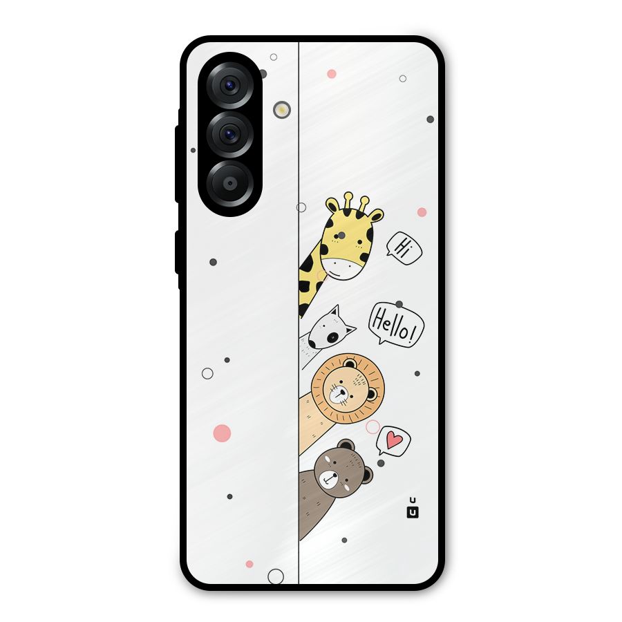 Animal Greetings Metal Back Case for Galaxy A56